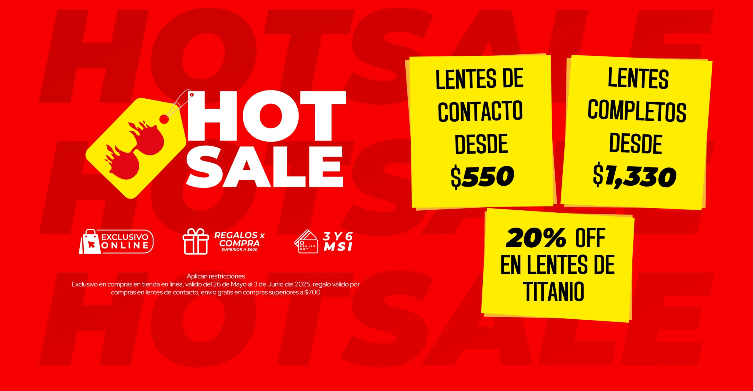 Promociones Hot Sale