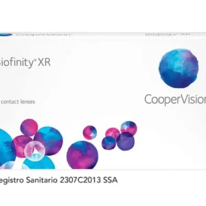 Lente de contacto esférico Biofinity Xr Sph Miopía e Hipermetropía