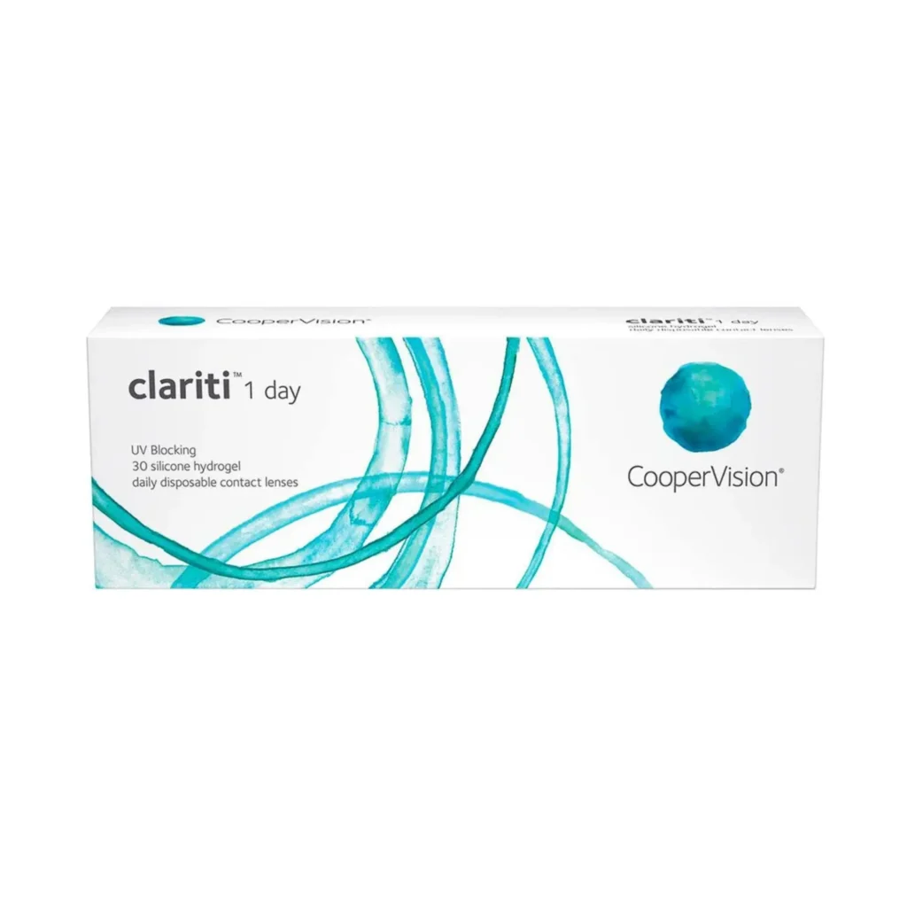 Lente de contacto esférico Clariti 1D Sph Miopía e Hipermetropía