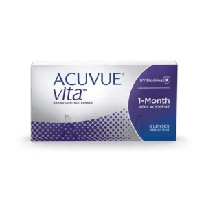 Acuvue vita esférico para miopía e hipermetropía