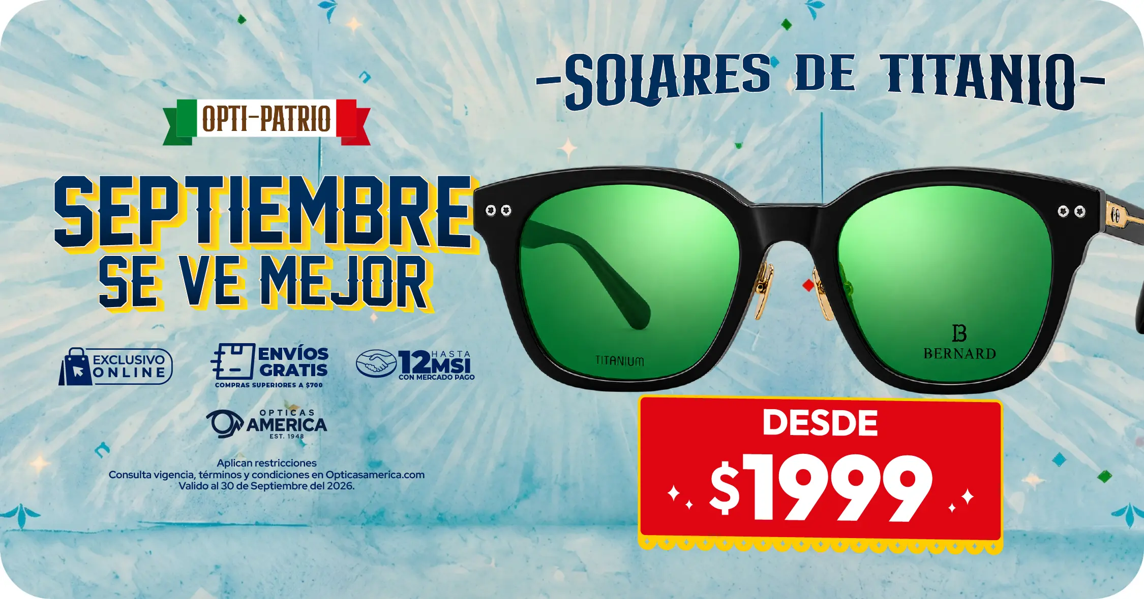 lentes graduados de titanio